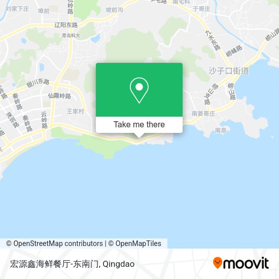 宏源鑫海鲜餐厅-东南门 map