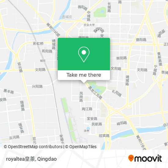 royaltea皇茶 map