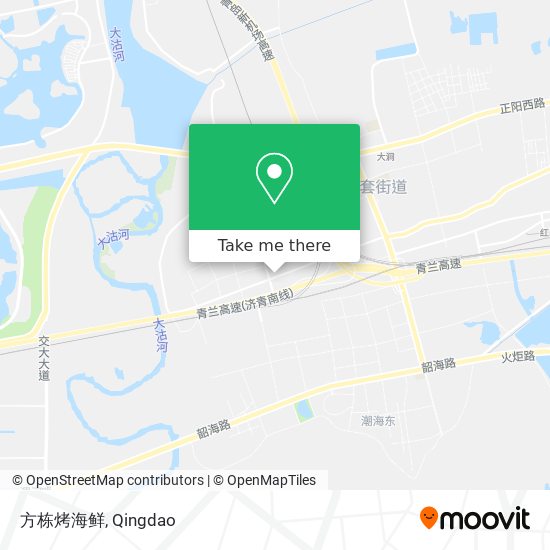 方栋烤海鲜 map