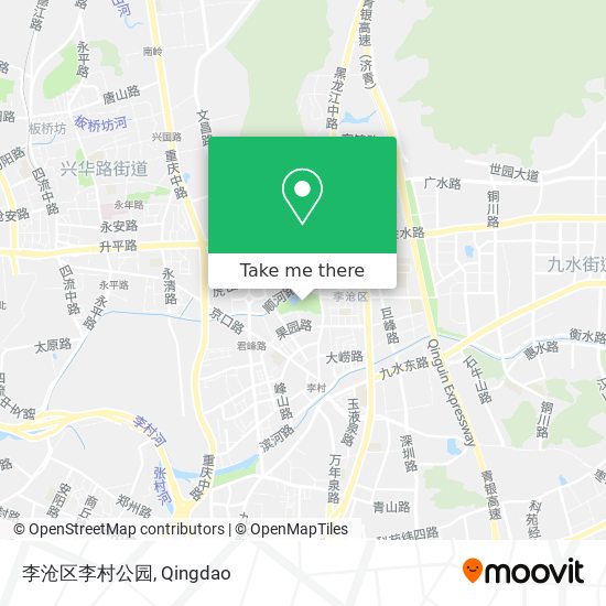 李沧区李村公园 map