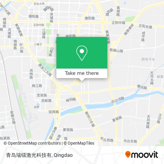 青岛瑞镭激光科技有 map