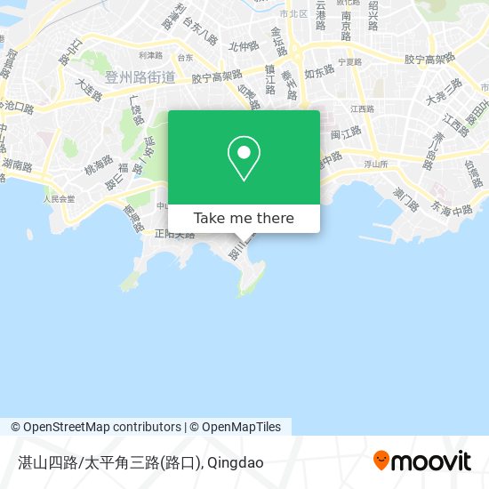 湛山四路/太平角三路(路口) map