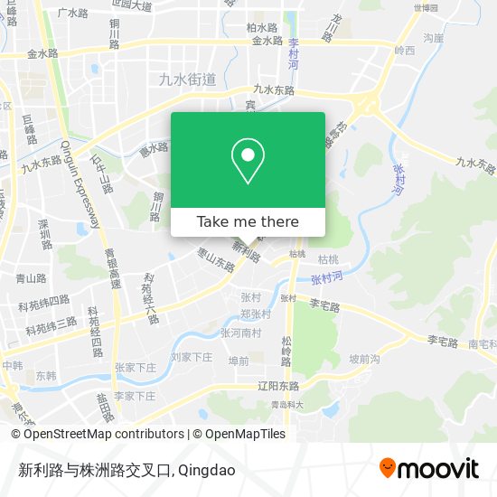 新利路与株洲路交叉口 map