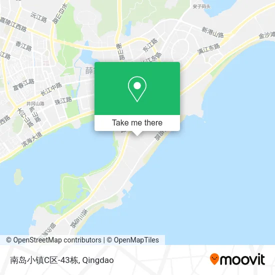 南岛小镇C区-43栋 map