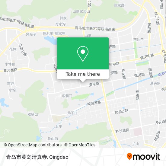 青岛市黄岛清真寺 map