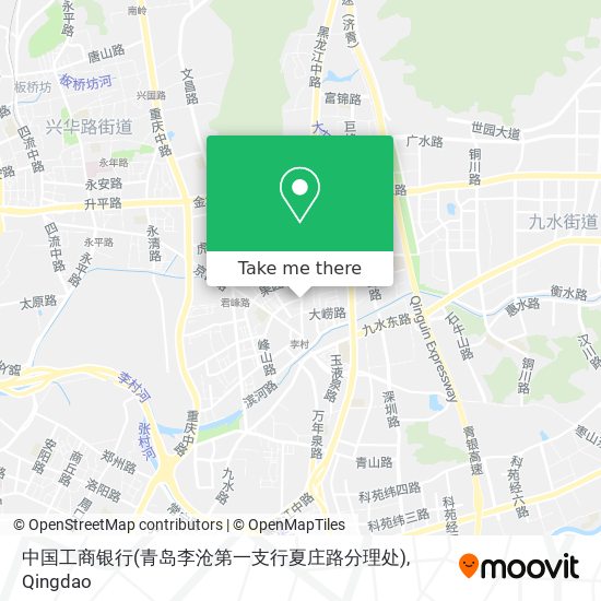 中国工商银行(青岛李沧第一支行夏庄路分理处) map