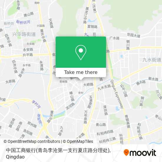 中国工商银行(青岛李沧第一支行夏庄路分理处) map
