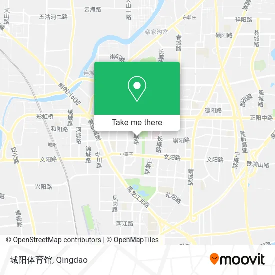 城阳体育馆 map