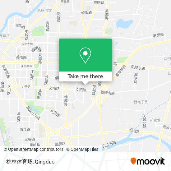 桃林体育场 map