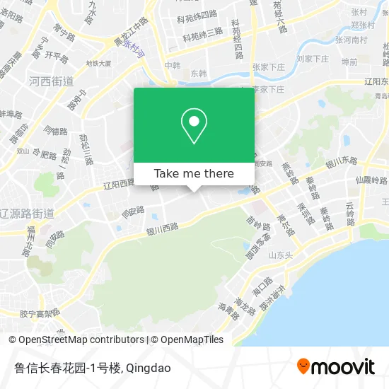鲁信长春花园-1号楼 map