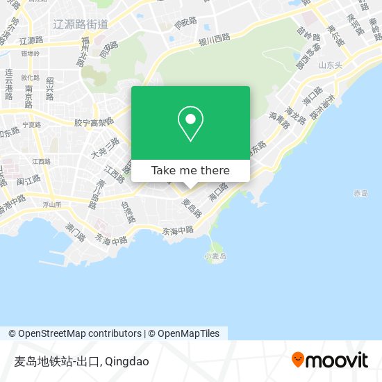 麦岛地铁站-出口 map