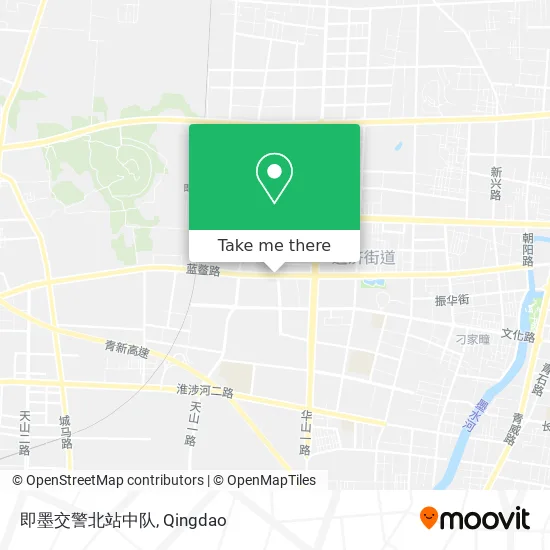 即墨交警北站中队 map