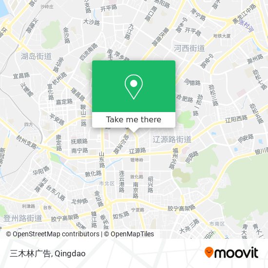 三木林广告 map