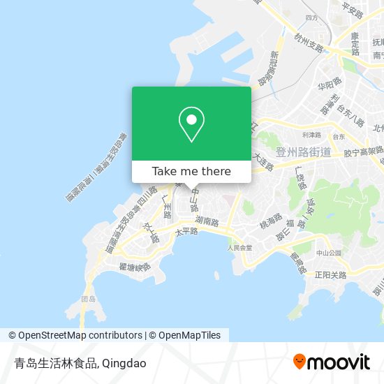 青岛生活林食品 map