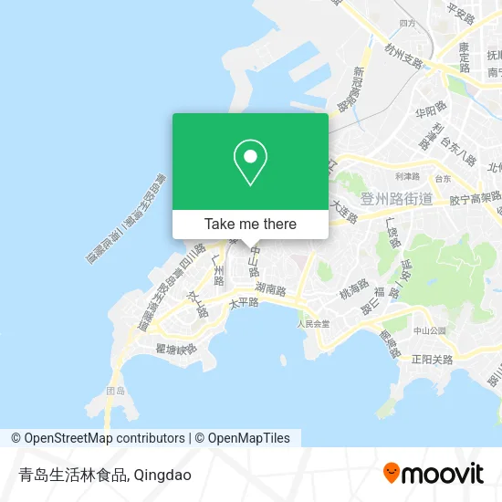 青岛生活林食品 map