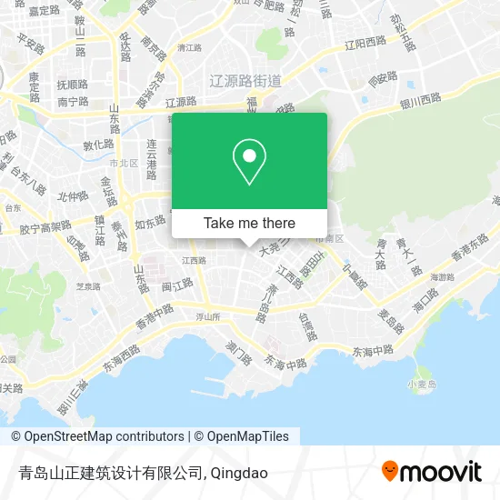 青岛山正建筑设计有限公司 map