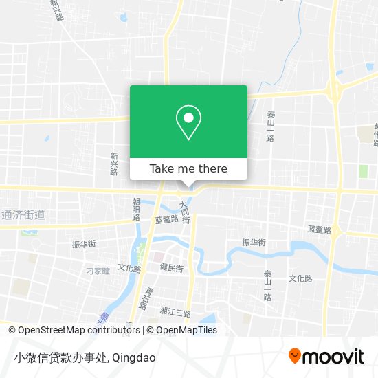小微信贷款办事处 map