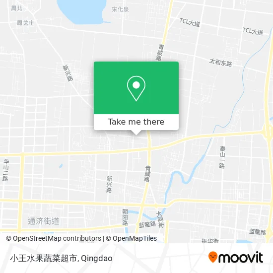 小王水果蔬菜超市 map