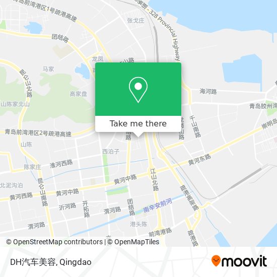 DH汽车美容 map