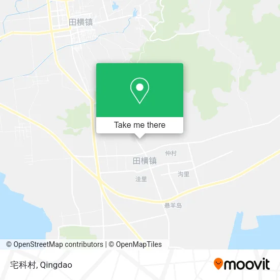 宅科村 map