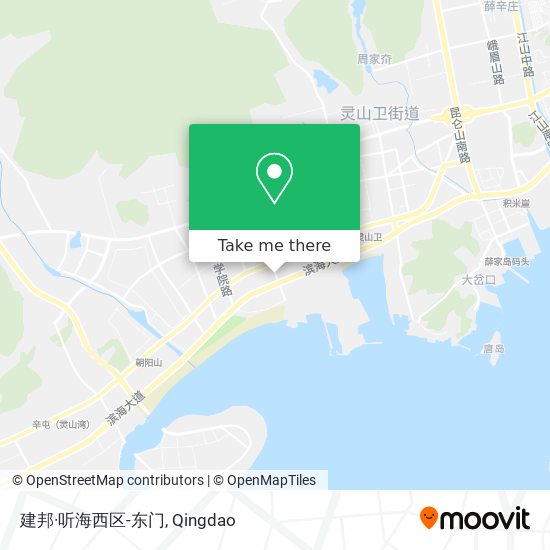 建邦·听海西区-东门 map