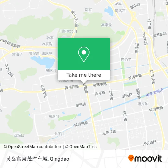 黄岛富泉茂汽车城 map