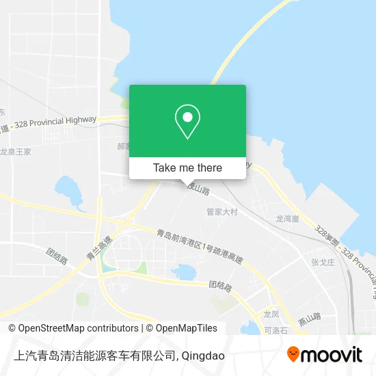 上汽青岛清洁能源客车有限公司 map