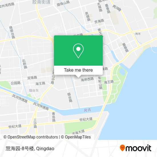 慧海园-8号楼 map