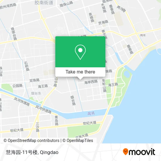 慧海园-11号楼 map