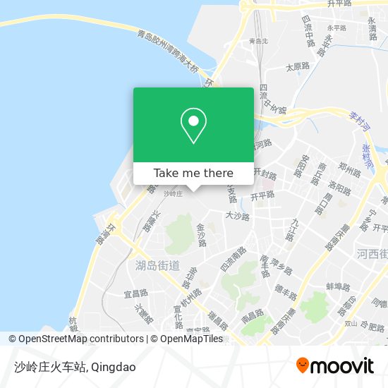 沙岭庄火车站 map