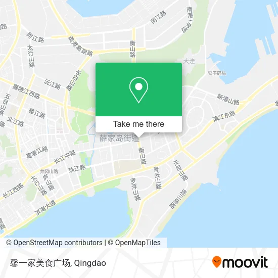 馨一家美食广场 map