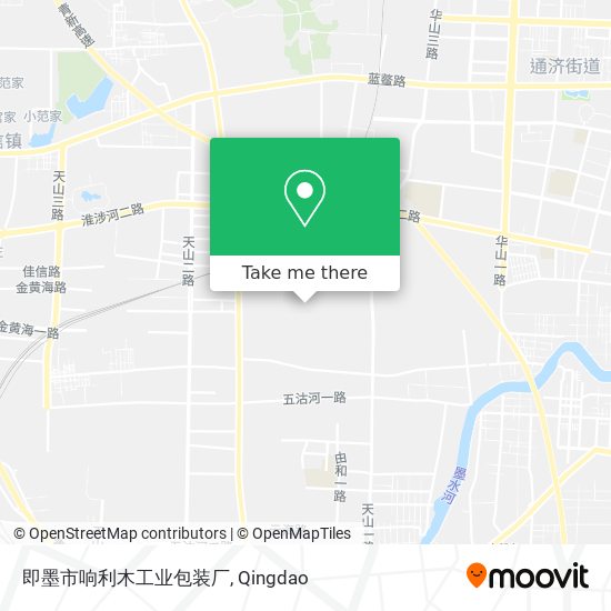 即墨市响利木工业包装厂 map