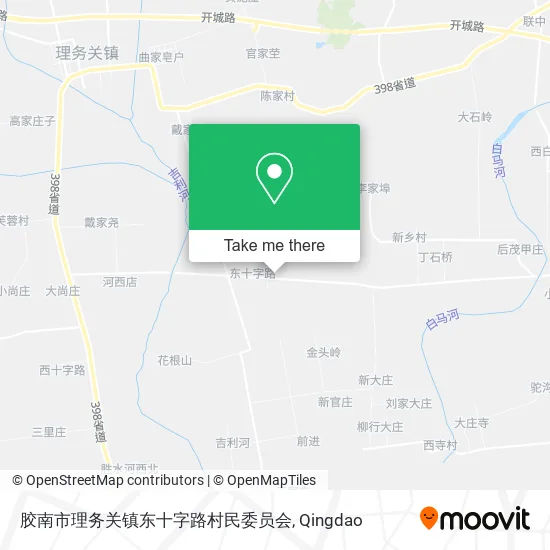 胶南市理务关镇东十字路村民委员会 map