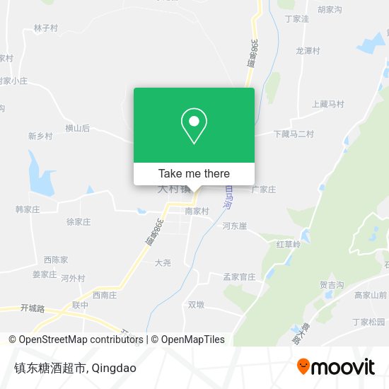 镇东糖酒超市 map