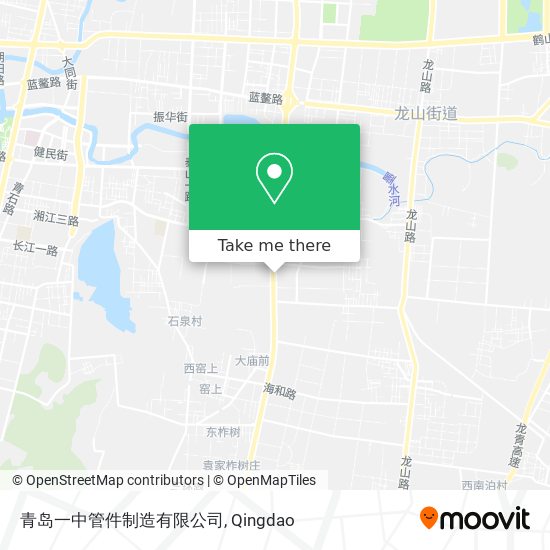 青岛一中管件制造有限公司 map