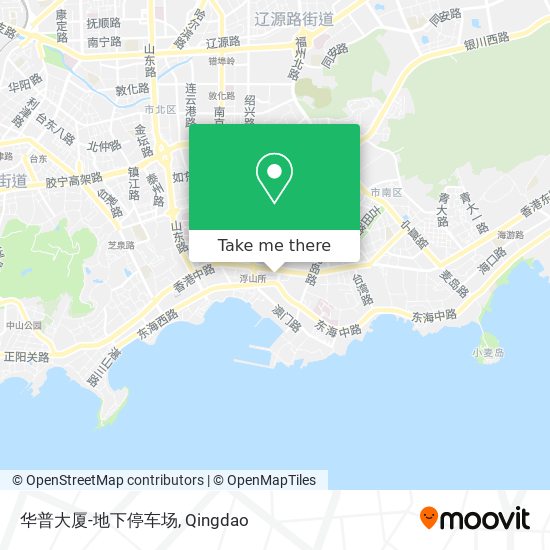 华普大厦-地下停车场 map