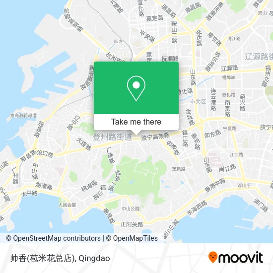 帅香(苞米花总店) map