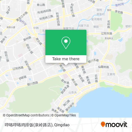 哔咯哔咯鸡排饭(泉岭路店) map