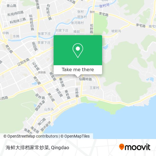 海鲜大排档家常炒菜 map