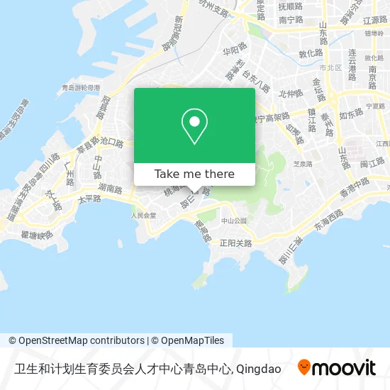 卫生和计划生育委员会人才中心青岛中心 map