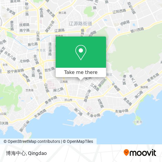 博海中心 map
