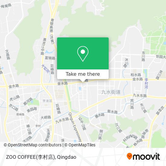 ZOO COFFEE(李村店) map