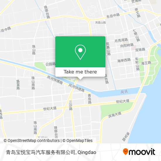 青岛宝悦宝马汽车服务有限公司 map