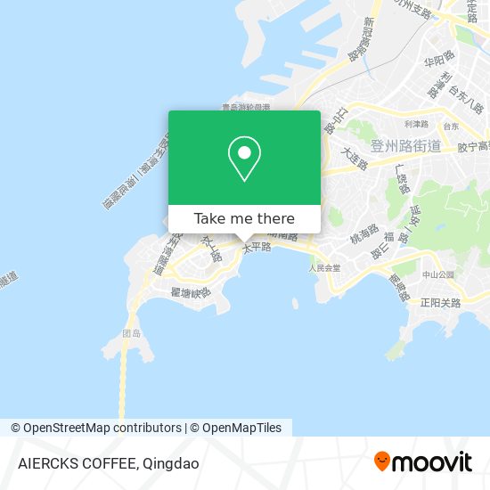 AIERCKS COFFEE map