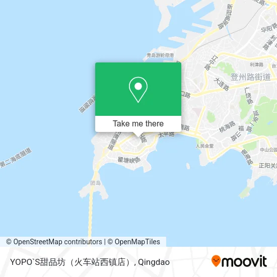 YOPO`S甜品坊（火车站西镇店） map