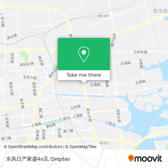 东风日产家盛4s店 map