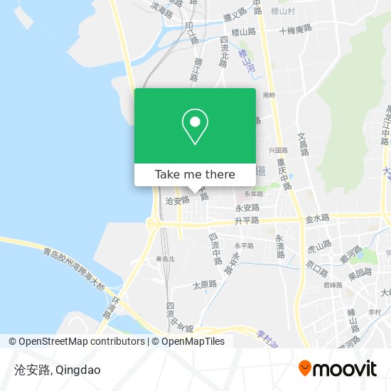 沧安路 map