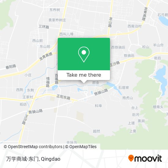 万学商城-东门 map