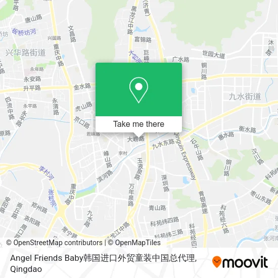 Angel Friends Baby韩国进口外贸童装中国总代理 map