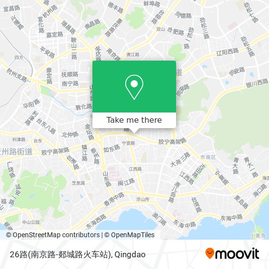 26路(南京路-郯城路火车站) map